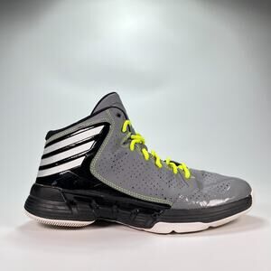 Adidas Mad Handle Grey Black High Top Basketball Shoes G59721 Men's Size 9.5